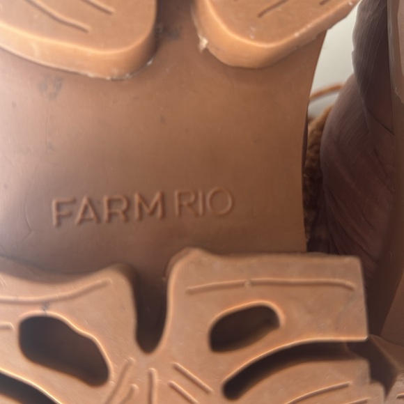 Farm Rio Appliquéd Crochet And Faux Shearling-trimmed Padded Shell Boots size 9 - Picture 10 of 12